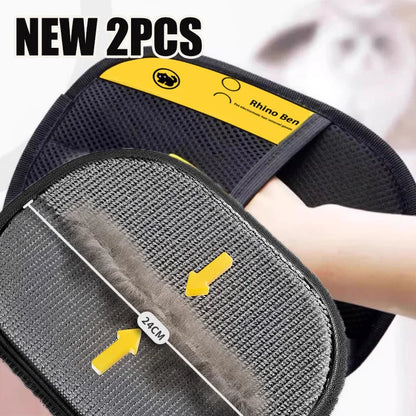 Pet Hair Cleaning And Collection Gloves Pet Double-sided Multi-functional Beauty Glove Tool Reduce The Pressure Of Pet Owner…