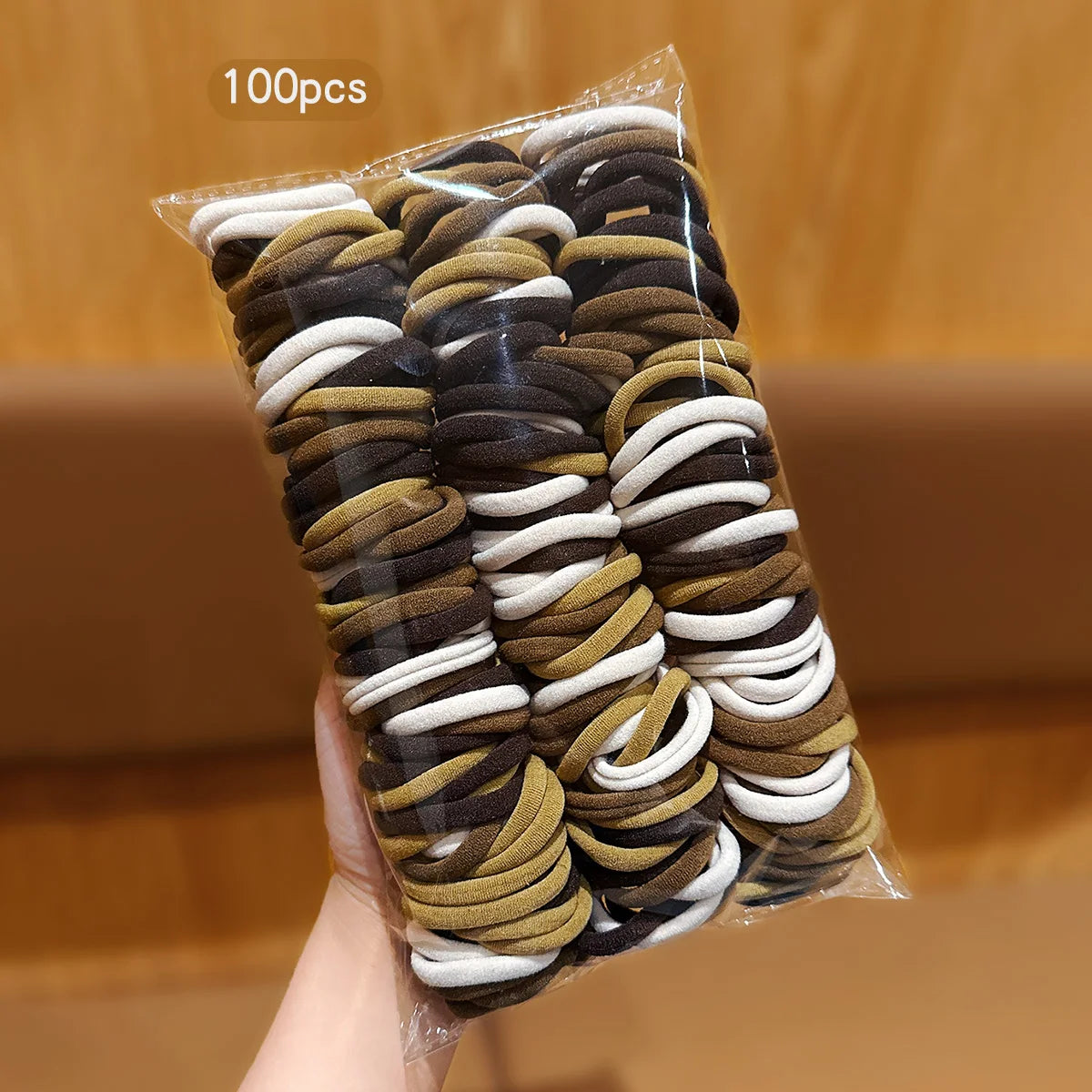100 seamless, high elasticity, durable Korean style hair accessories with elastic bands suitable for daily use - image 6