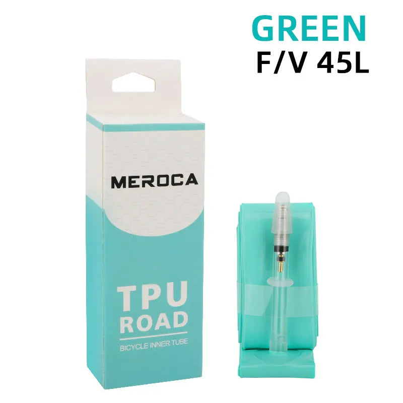MEROCA Road Bike TPU Inner Tube 700x23-32C FV 45L/65L/80L Ultra-light Road Bicycle Inner Tube - image 7