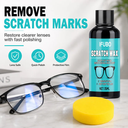 Eyeglass Scratch Repair CreamEyeglass Lens and Frame Scratch Polish, Lens Scratch Polishing, Buffing, Suitable for Minor Scr…