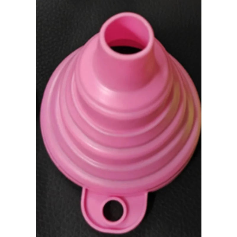 Car Engine Funnel Universal Silicone Liquid Funnel Washer Fluid Change Foldable Portable Auto Engine Oil Petrol Change Funne…