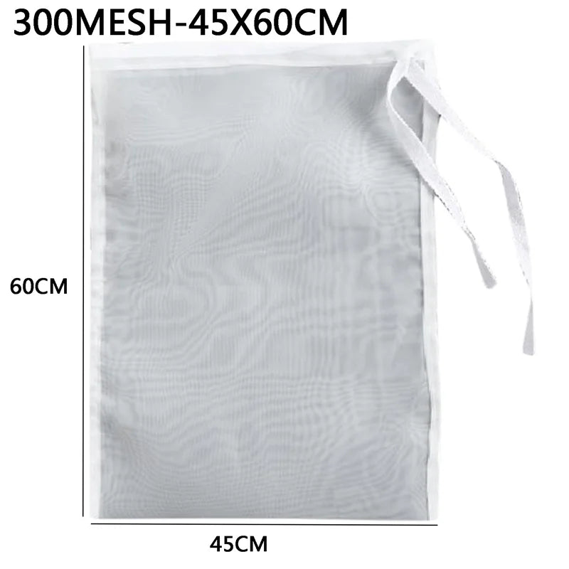 Nylon Filter Bags Vegetable Milk Strainer Sieve Drain Tea Filter Net Bag Kitchen Gadgets For Home Food Cheese Cloth Honey Si…