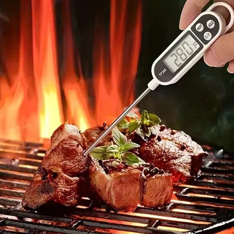 1-10P Digital Kitchen Food Thermometer TP300 Water Oil Thermometer for Meat Cooking Food Probe BBQ Electronic Oven Kitchen T…