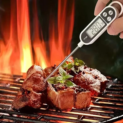 1-10P Digital Kitchen Food Thermometer TP300 Water Oil Thermometer for Meat Cooking Food Probe BBQ Electronic Oven Kitchen T…