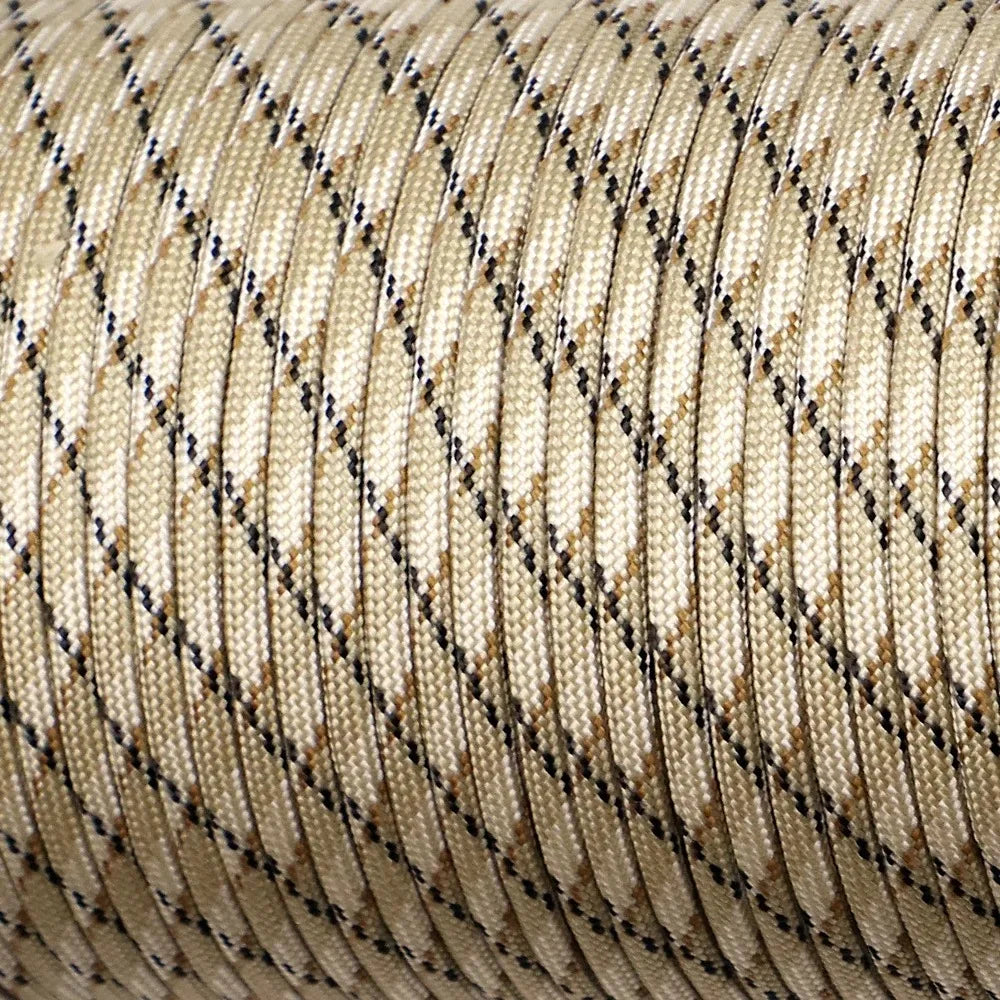 7-Cores 550 Paracord Rope 5 15 30 M Dia.4mm Cord For Outdoor Camping Survival Lanyard Parachute Hiking Tent Accessories - im…