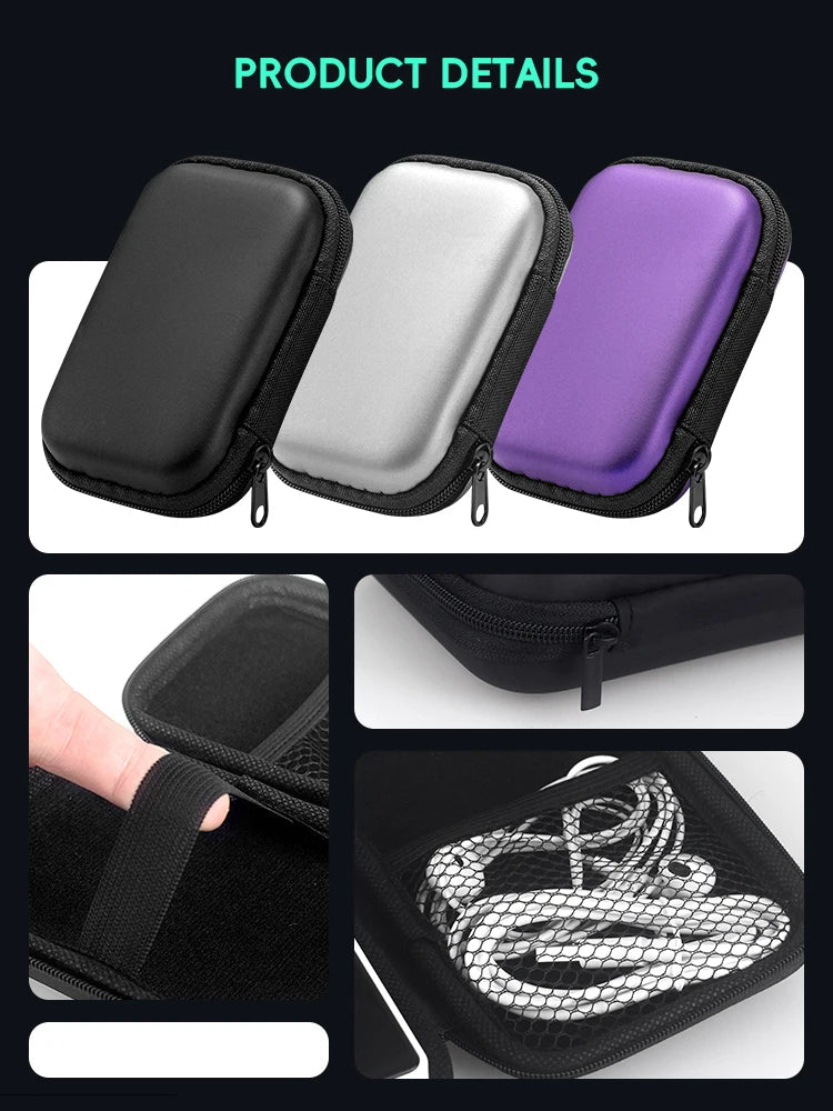 Data Frog for R36S Case Retro Video Game Bags EVA Cover Case for RG35XX R35S Miyoo Mini Plus Founded Protective Bag - image 3