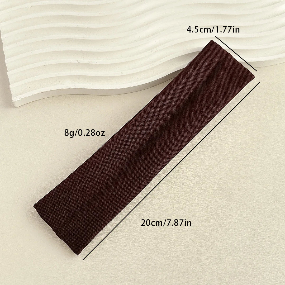 Four Seasons Solid Sports Headbands For Women Fitness Running Yoga Solid Color Elastic Hairbands Stretch Makeup Hair Accesso…