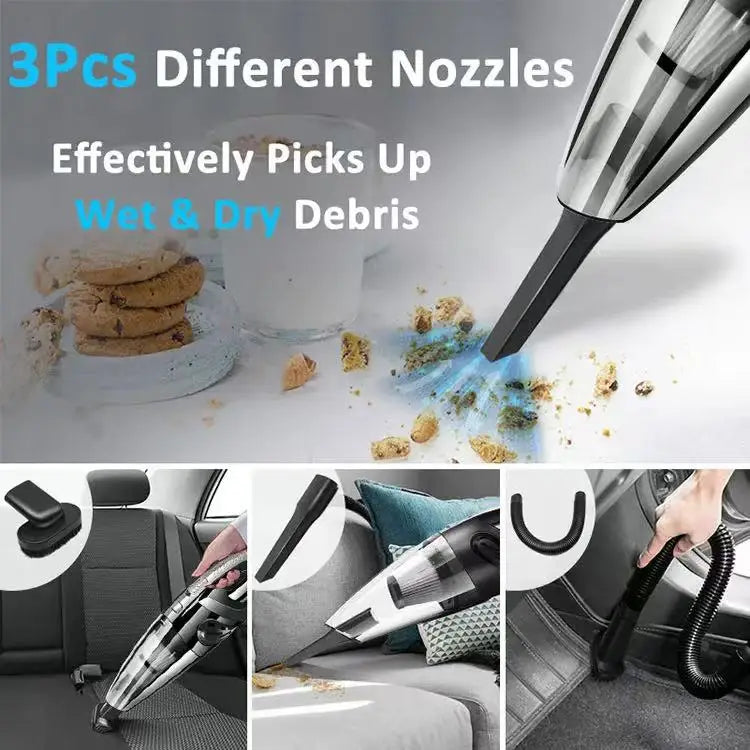 2025 New Handheld Vacuum Cleaner Multi-Function Integrated Machine Home Car Portable Wireless High Suction Gift - image 5