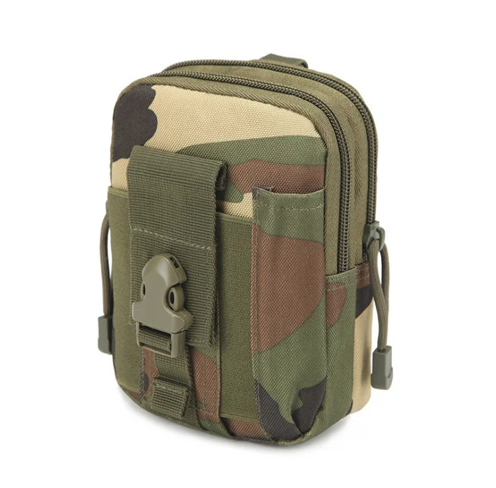 Molle Pouch Belt Waist Pack Men Small Pocket Survival Tool Bag for Running Travel Camping Hunting Airsoft - image 11