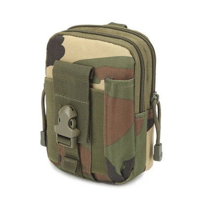 Molle Pouch Belt Waist Pack Men Small Pocket Survival Tool Bag for Running Travel Camping Hunting Airsoft - image 11