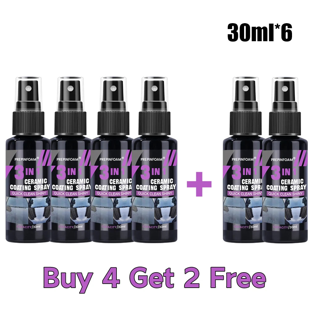 Ultimate Ceramic Coating Spray Coatin Nano Crystal Hydrophobic Layer Polishing Paint Coating Agent Polish Nanos Coatings - i…