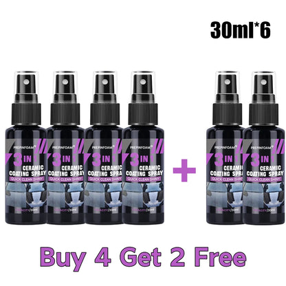 Ultimate Ceramic Coating Spray Coatin Nano Crystal Hydrophobic Layer Polishing Paint Coating Agent Polish Nanos Coatings - i…