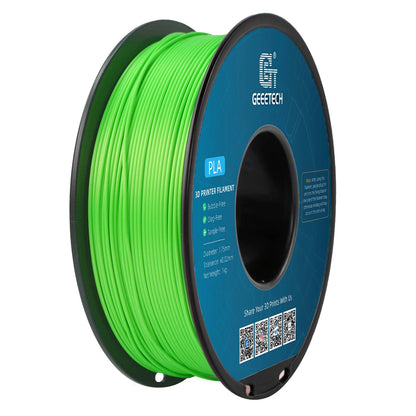 Geeetech 3d Printer Filament PLA PETG Plastic 1kg 1.75mm,Tangle-Free, 3d Printing Wire Materials, Black, White, Vacuum Packa…