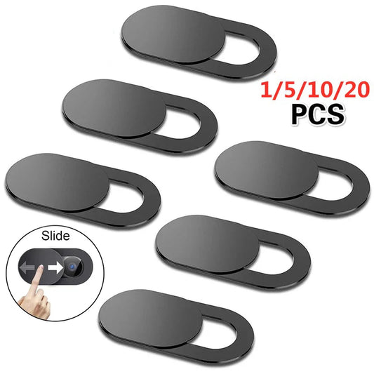 Webcam Cover Shutter Magnet Slider Plastic Camera Cover for iPad Tablet Web Laptop Pc Camera Mobile Phone Lenses Privacy Sti…