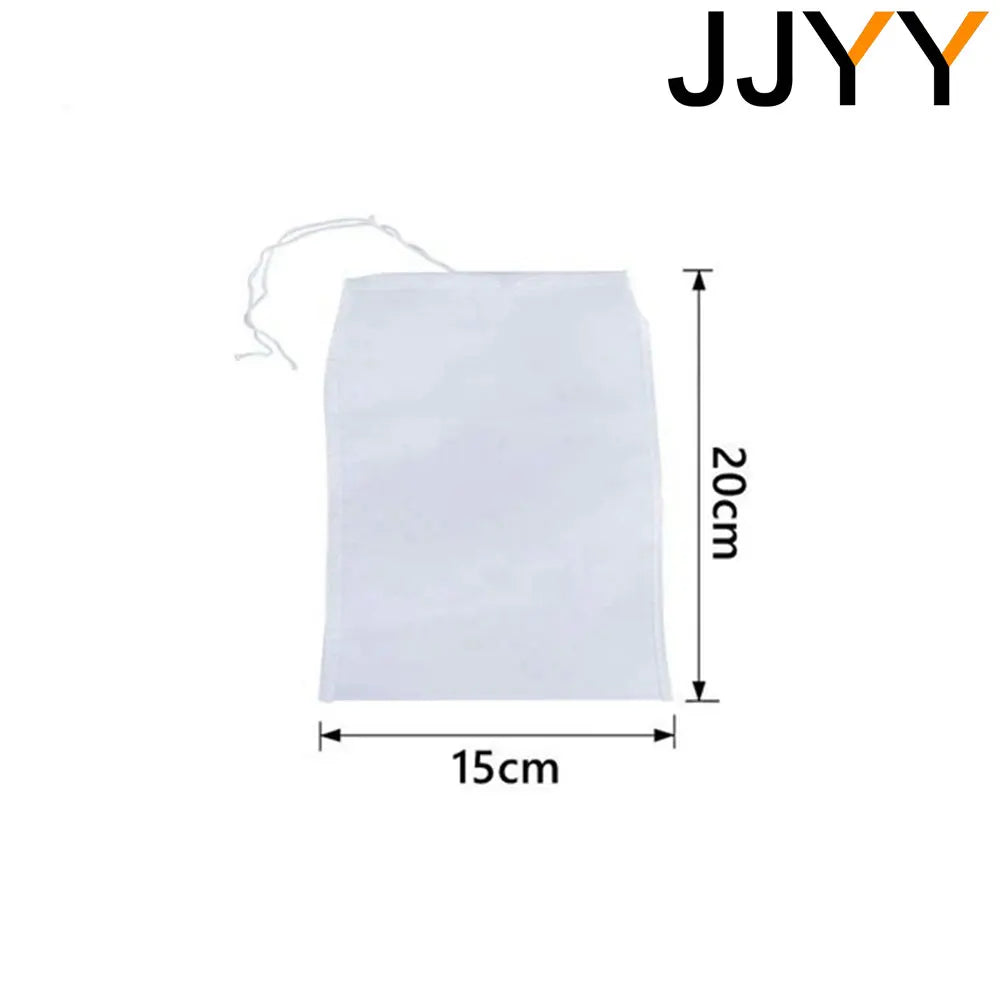 JJYY Beer Homebrew Filter Bag for Brewing Malt Boiling Wort Mash Strainer Tool Mesh Nylon Food Strainer Bag Nut Milk Juice F…