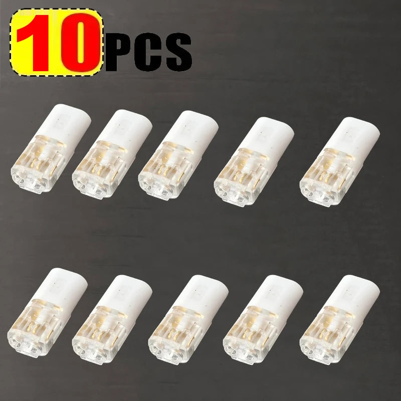 10/20/30/50/100 Pcs D2 Waterproof Plug Wire Connector 2 Pin Way Cable Plug Car Electric Wire Snap Connectors Strip Terminal…
