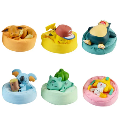 Pokemon Anime Pikachu Eevee Poket Gift Pokemon Starry Dream Series Action Figures Bulbasaur Snorlax Monster Model Ornaments…
