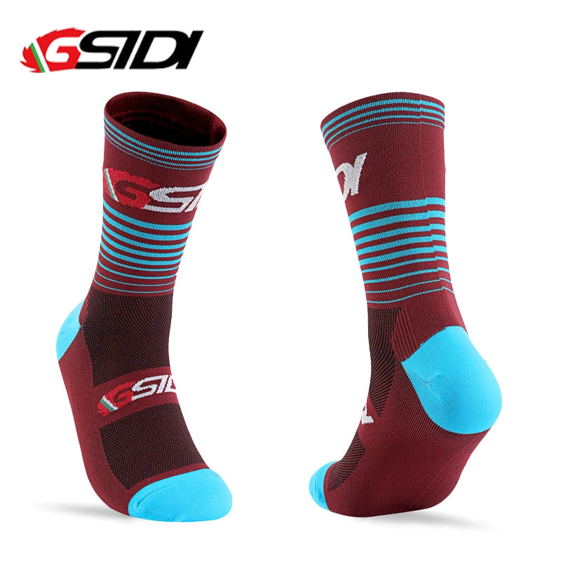 GSTDI New Cycling Socks High Quality Compression Men Bike Outdoor Women Running Professional Sports Running - image 20