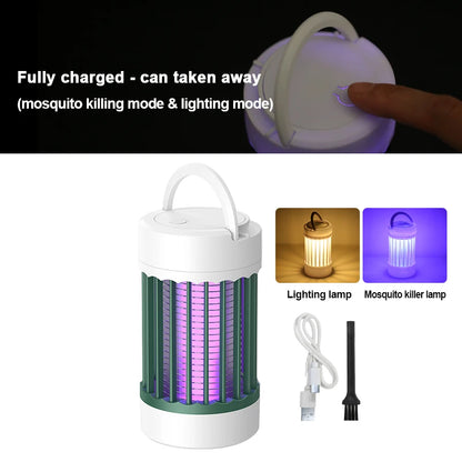 Electric Mosquito Killer Lamp UV Light Bug Zapper Trap USB 5V Summer Fly Swatter Insect Killer Light Camping - image 9
