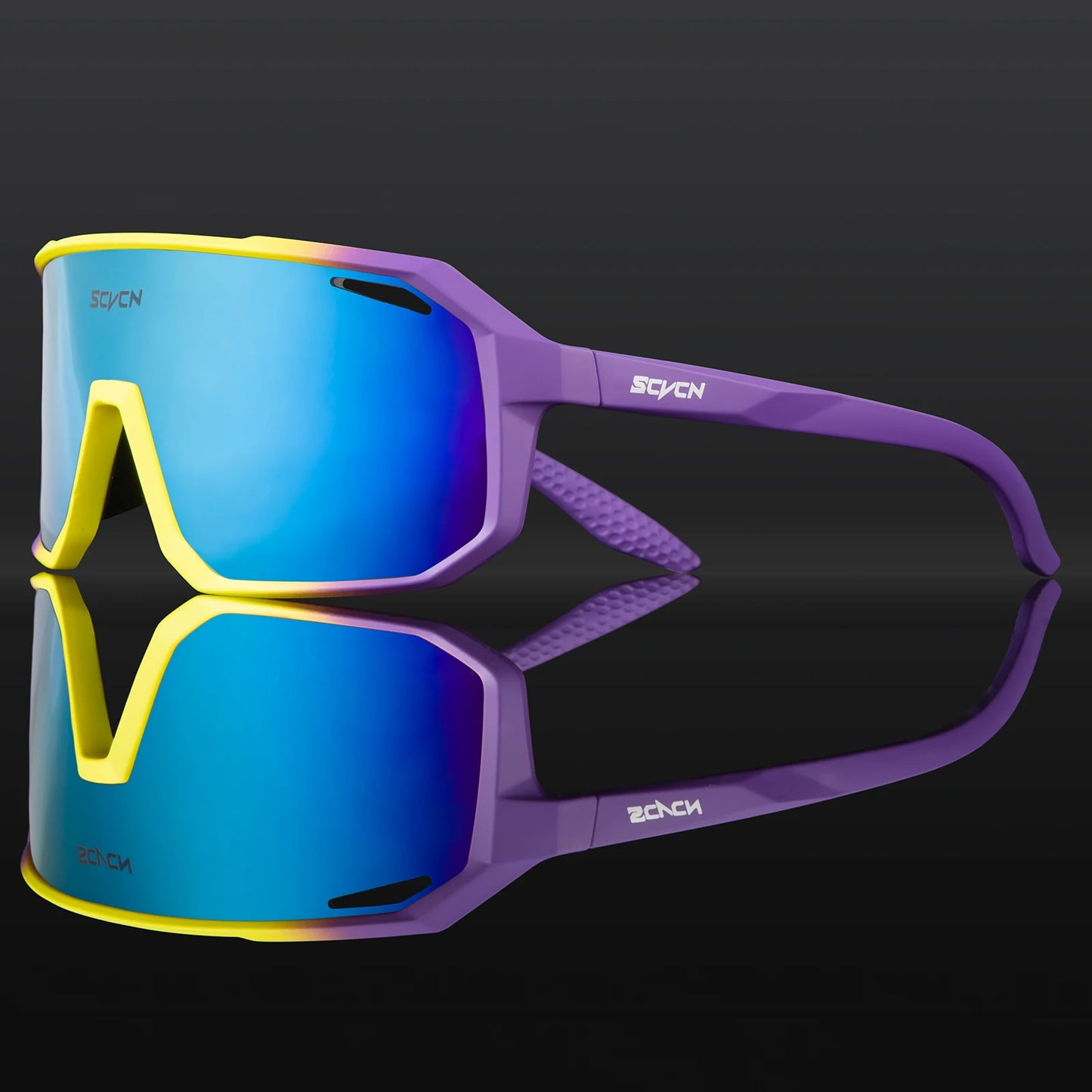SCVCN Men bicycle Cycling Sunglasses Woman MTB road bike Driving Goggles Outdoor Sports running Glasses UV400 Hiking Eyewear…