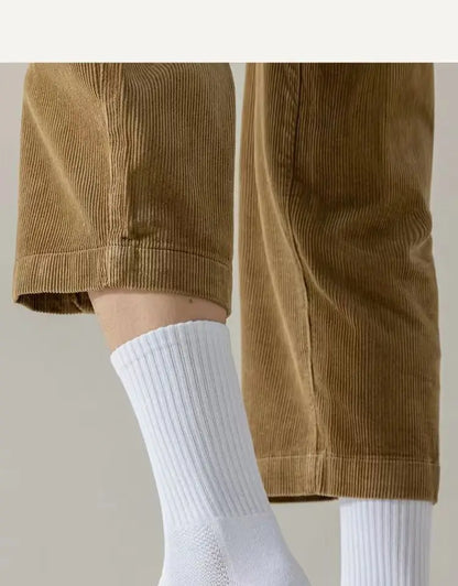 1pairs Socks Men's cotton deodorant winter towel bottom with velvet mid-tube white stockings thickened sports basketball soc…