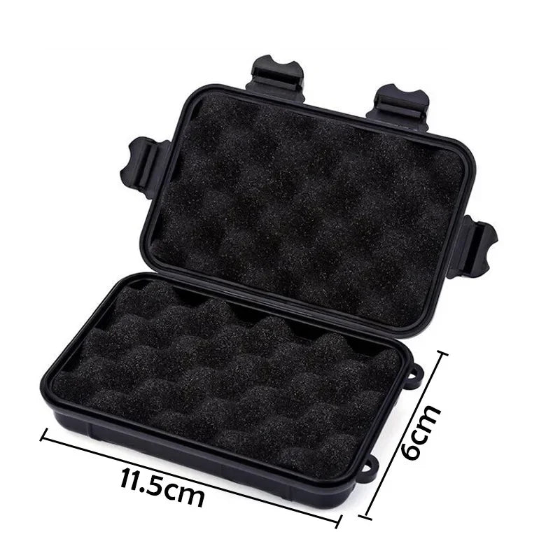 S/L/XXL Size Outdoor Plastic Waterproof Sealed Survival Box Container Camping Outdoor Travel Storage Box - image 7