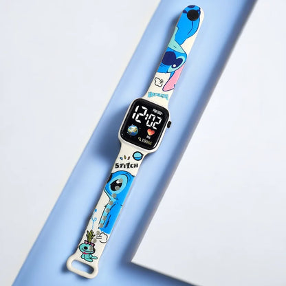 New Stitch Children Watches Girls Reloj Inteligente Para Niños Niña Reloj Hello Kitty Digital Watch Women Relógio Infantil -…