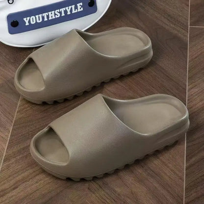 Coconut Slippers Cloud Thick-soled Sandals Summer Fashion Soft Bottom Beach Men Slippers Women's Sandals EVA Slides - image 8