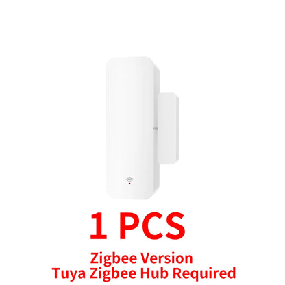 Tuya WiFi Zigbee Door Sensor Contact Sensor Open Closed Detector Smart Home Alarm Security Protection Work with Aleax Smart…
