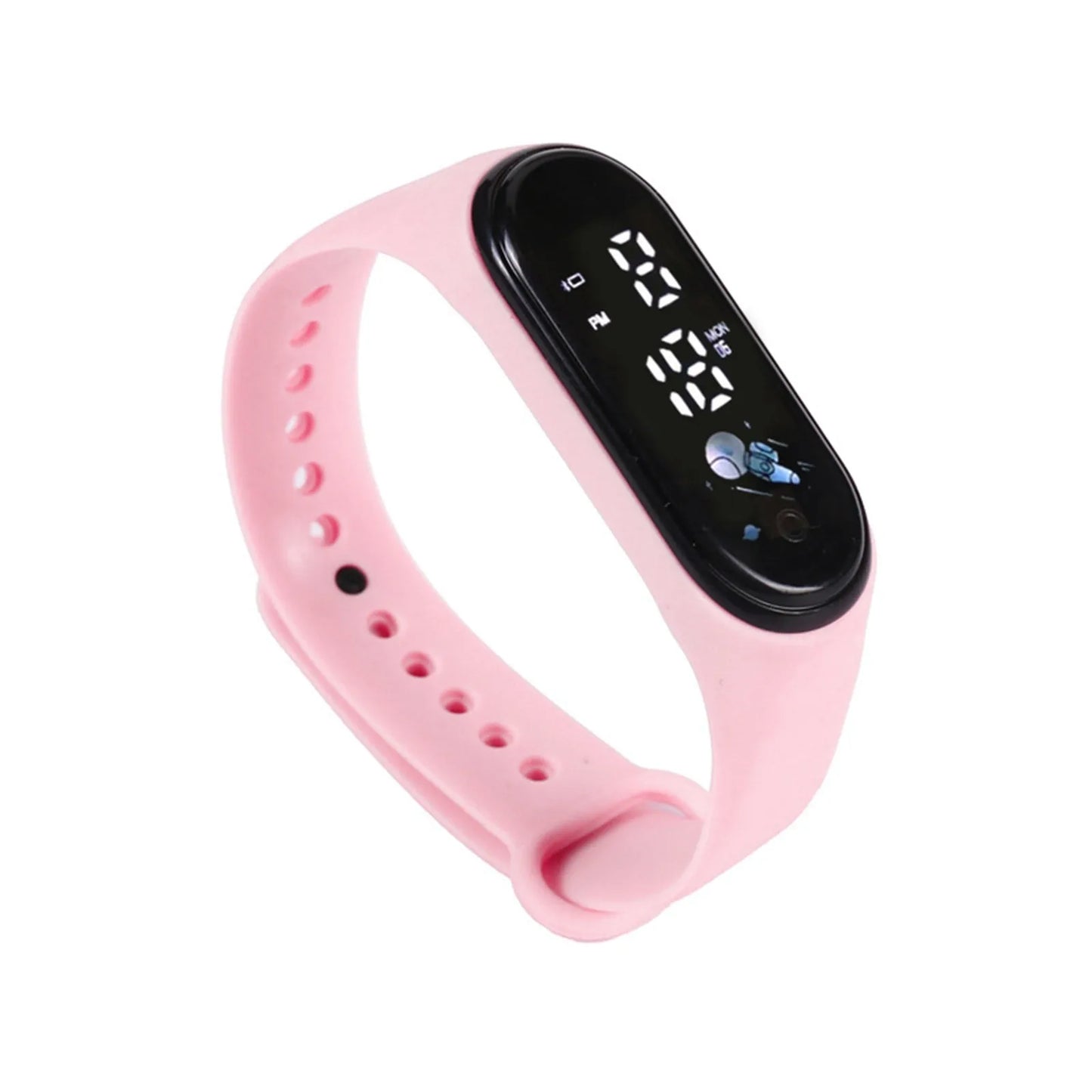 Kawaii Smart Watch For Kids Fashion Outdoor Waterproof Sports Kids' Watches Boy Girls Digital Watches Silicone montre enfant…