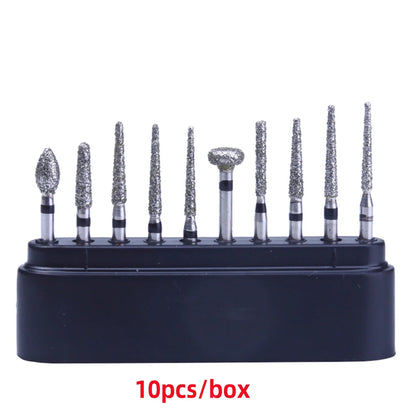 1BOX Azdent DENTAL Diamond Bur Kit With Storage Box Various Functions Optional Fit for High Speed Handpiece - image 22