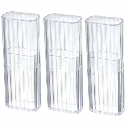 1pc Portable Transparent Storage Box, Practical Toothpick Cotton Swab Case for Travel or Business Trip - image 10
