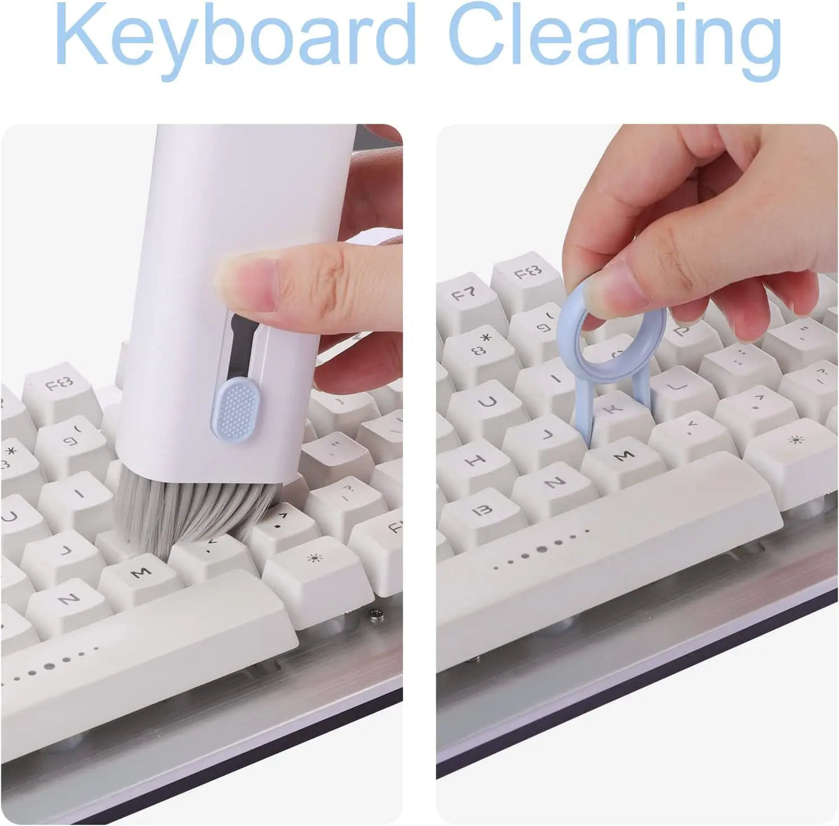 7-in-1 Computer Keyboard Cleaner Brush Kit Earphone Cleaning Pen For Headset Keyboard Cleaning Tools Cleaner Keycap Puller K…