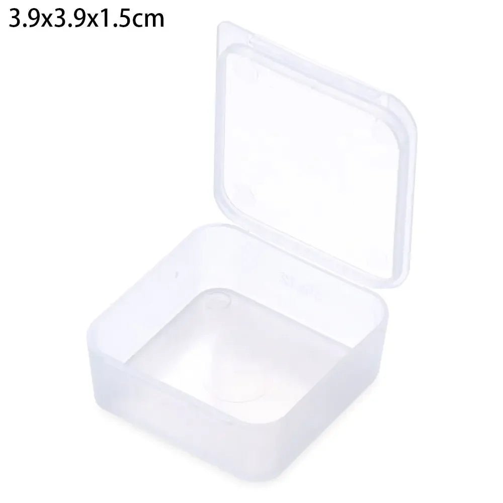 Multi-purpose Clear Storage Case Rectangular Shape Storing Jewelry Headband Small Thing Container Student Stationery Storage…