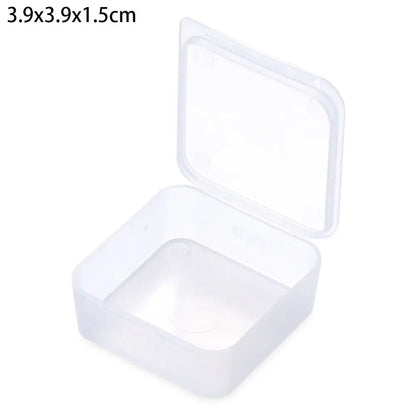 Multi-purpose Clear Storage Case Rectangular Shape Storing Jewelry Headband Small Thing Container Student Stationery Storage…
