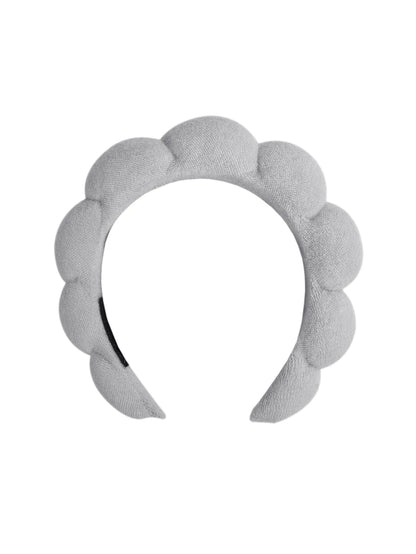1/3Pcs Fashion Microfiber Washing Wristbands Scrunchies Puffy Headband Spa Bubble Headband for Washing Face Makeup Shower Sk…