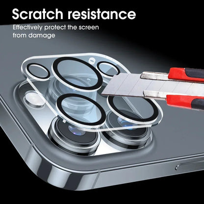 4/1PCS HD Back Camera Tempered Glass For iPhone 13Mini 13 14 15 16 17 Pro Max Rear Len Screen Protectors Anti-scratch Glass…