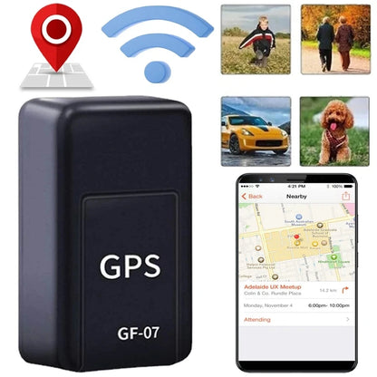 GF07 Magnetic Mini GPS Tracker Real-Time Vehicle Locator Car Pet Tracking Device Compact Portable GPS Locator Position APP -…