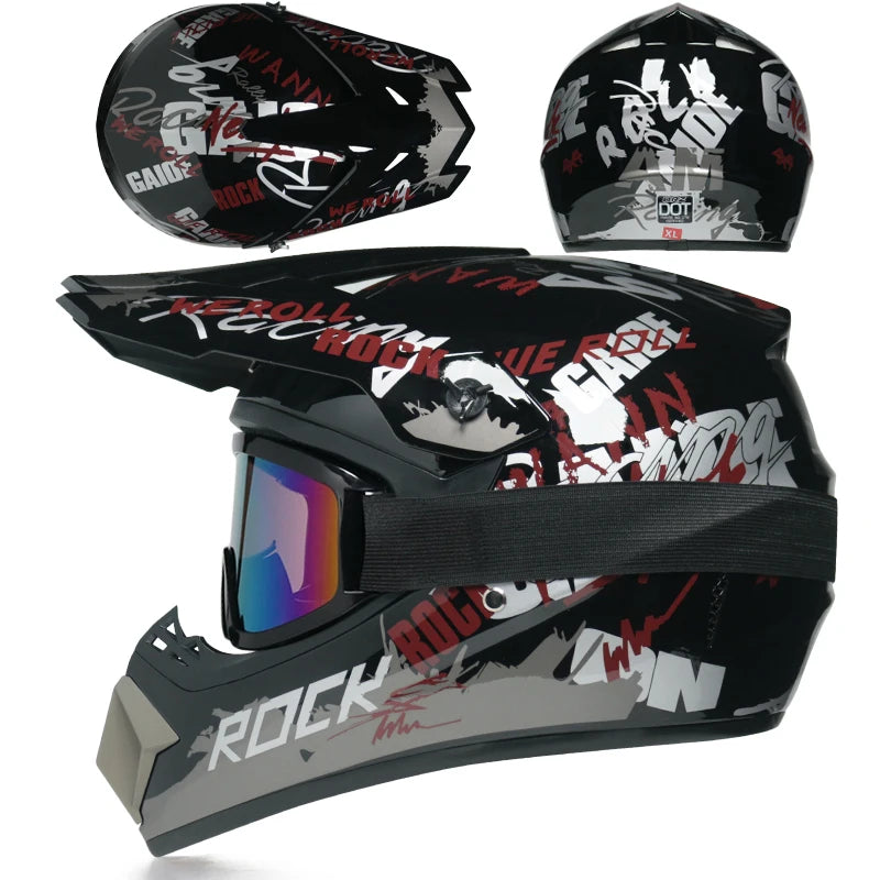 Motorcycle helmet children off-road helmet bike downhill AM DH cross helmet capacete motocross casco - image 21