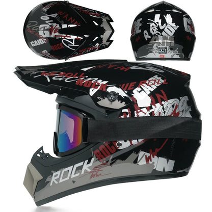 Motorcycle helmet children off-road helmet bike downhill AM DH cross helmet capacete motocross casco - image 21