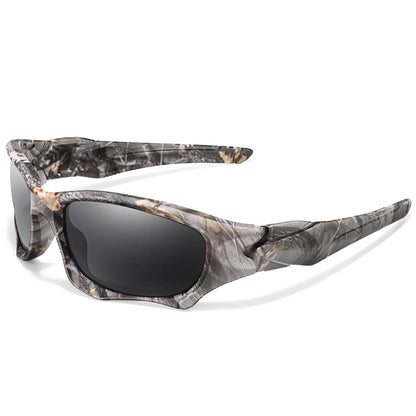 Polarized Fishing Sunglasses for Men Women Classic Camouflage Shades with UV Protection for Outdoor Driving Cycling Hiking -…