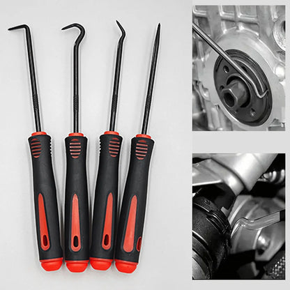 10/4Pcs Precision Pick and Hook Set, Car Auto Oil Seal/O-Ring Seal Gasket Pick Mini Precision Hooks Professional Puller Remo…