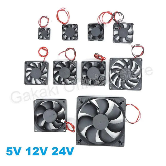 4010 12025 8010 30mm DC 5V 12V 24V Cooling Fan Brushless Motor Case Quiet 40MM 50MM 60MM 70MM 80MM 90MM 120MM for 3D Print 2…