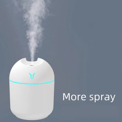 250ML USB Mini Air Humidifier Aroma Essential Oil Diffuser For Home Car Ultrasonic Mute Mist Maker Diffuser with LED Color L…