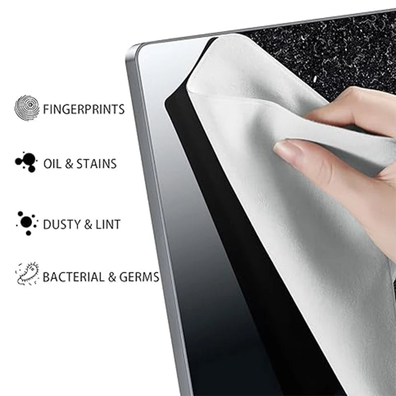 Microfiber Dustproof Cleaning Cloth Notebook Keyboard Cover Laptop Screen Cleaner Kit for MacBook Pro 13/15/16 Inch - image 4