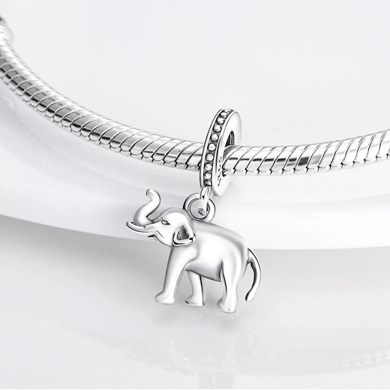 925 Sterling Silver Charms Beads Pendant Tree of Life Dog Elephant Love Heart Charm Fit Original Bracelet DIY Women Jewelry…