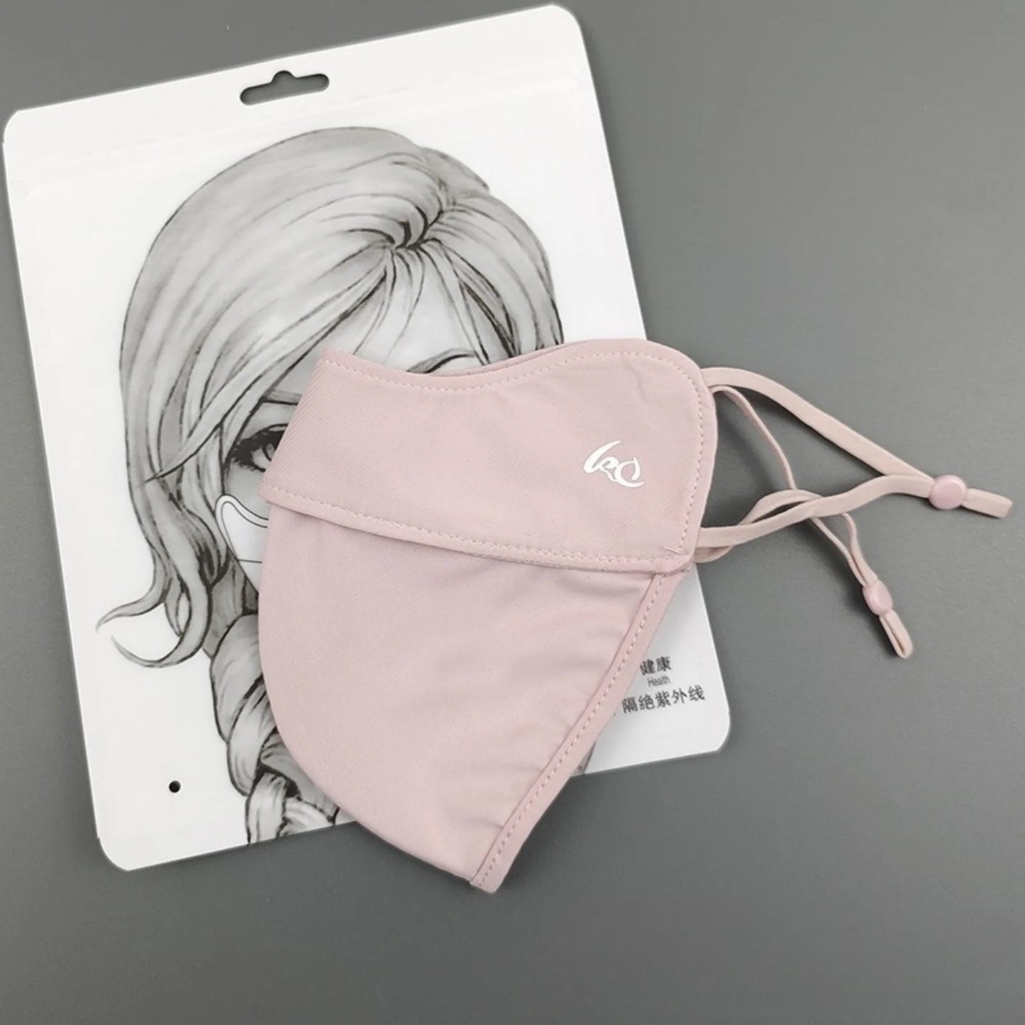 2026 NewThin Sunscreen Face Scarf Ice Silk Mask Summer Cover Veil Eye Protection Gini Golf - image 4