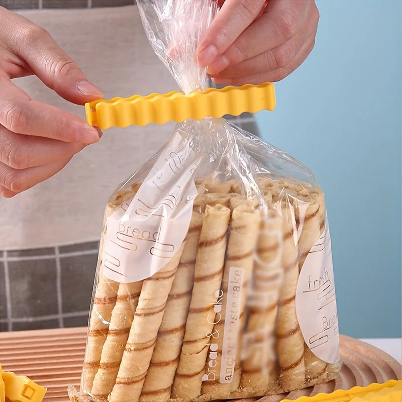 12PCS French Fry Shaped Sealing Clip - For Snack Sealing, Food Clips, Plastic Bag Seasoning Sealing Strips - image 5