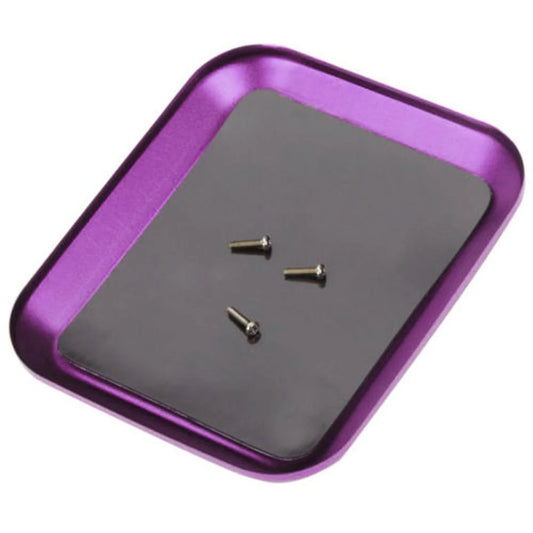 RC Repair Tool Aluminium Alloy Magnetic Screw Tray Plate For Airplane Car Boat Crawler Axial SCX10 D90 D110 Model Repair Too…