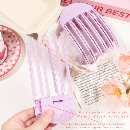 Fluffy Hairpin Curling Bangs Clips Hair Roots Volumizing Hair Clips Women Curling Fixed Shape Clips Fashion Volume Hair Roll…